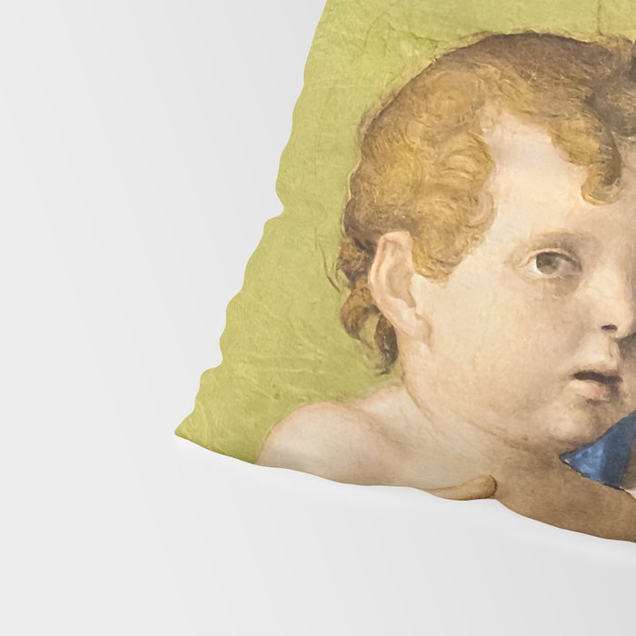 Giovanni Bellini "Madonna of the Small Trees (Madonna degli Alberetti)" Pillow Sham Gallery Image 4