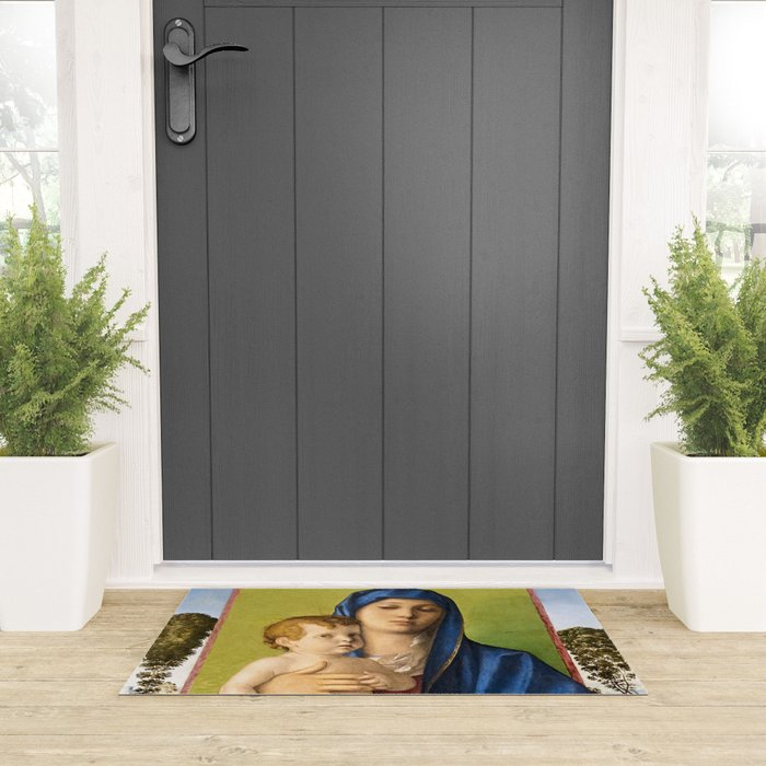 Giovanni Bellini "Madonna of the Small Trees (Madonna degli Alberetti)" Welcome Mat Gallery Image 3