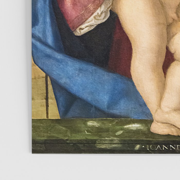 Giovanni Bellini "Madonna of the Small Trees (Madonna degli Alberetti)" Poster Gallery Image 3
