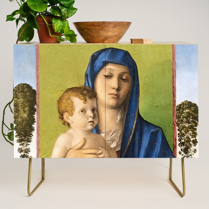 Giovanni Bellini "Madonna of the Small Trees (Madonna degli Alberetti)" Credenza Gallery Image 1