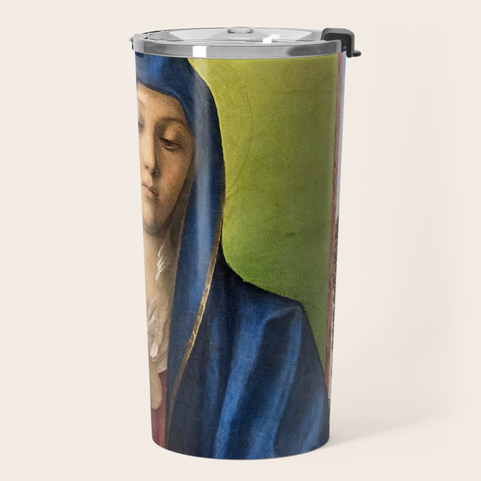 Giovanni Bellini "Madonna of the Small Trees (Madonna degli Alberetti)" Travel Mug Gallery Image 2