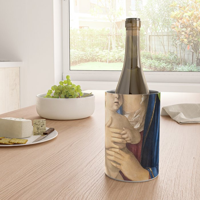 Giovanni Bellini "Madonna of the Small Trees (Madonna degli Alberetti)" Wine Chiller Gallery Image 4