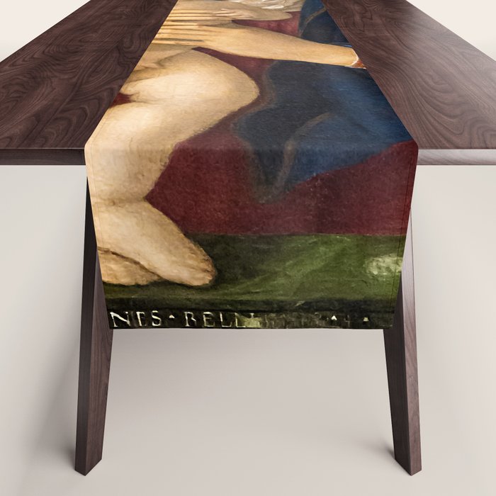 Giovanni Bellini "Madonna of the Small Trees (Madonna degli Alberetti)" Table Runner Gallery Image 1