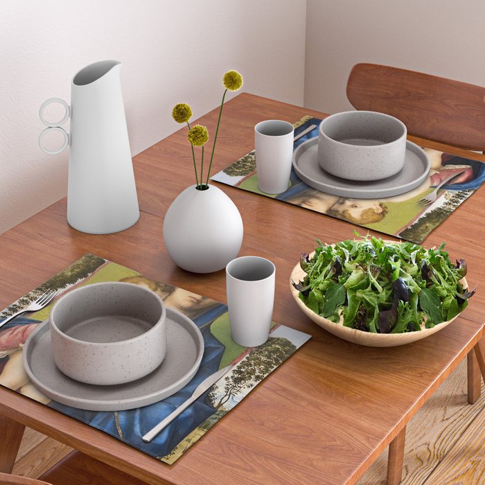 Giovanni Bellini "Madonna of the Small Trees (Madonna degli Alberetti)" Placemat Gallery Image 2