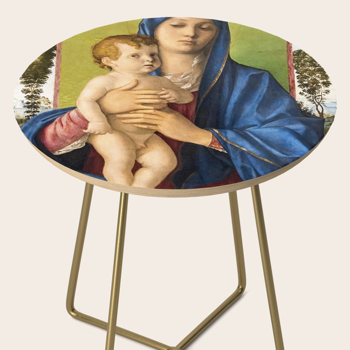 Giovanni Bellini "Madonna of the Small Trees (Madonna degli Alberetti)" Side Table Gallery Image 2
