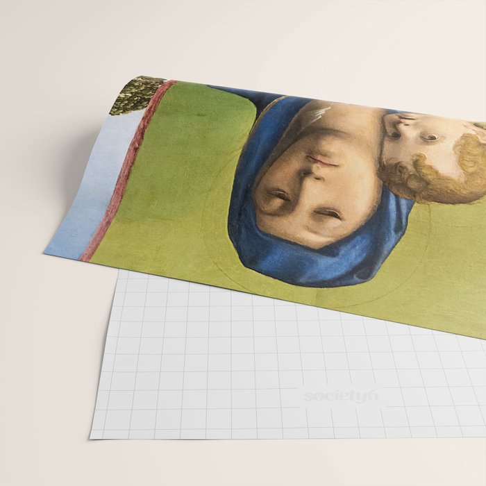 Giovanni Bellini "Madonna of the Small Trees (Madonna degli Alberetti)" Wrapping Paper Gallery Image 2