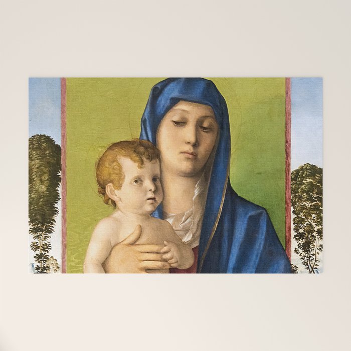Giovanni Bellini "Madonna of the Small Trees (Madonna degli Alberetti)" Welcome Mat Gallery Image 1