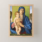 Giovanni Bellini "Madonna of the Small Trees (Madonna degli Alberetti)" Mini Art Print Gallery Image 1