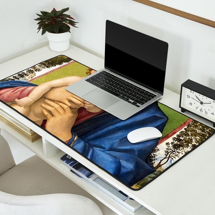 Giovanni Bellini "Madonna of the Small Trees (Madonna degli Alberetti)" Desk Mat Gallery Image 2