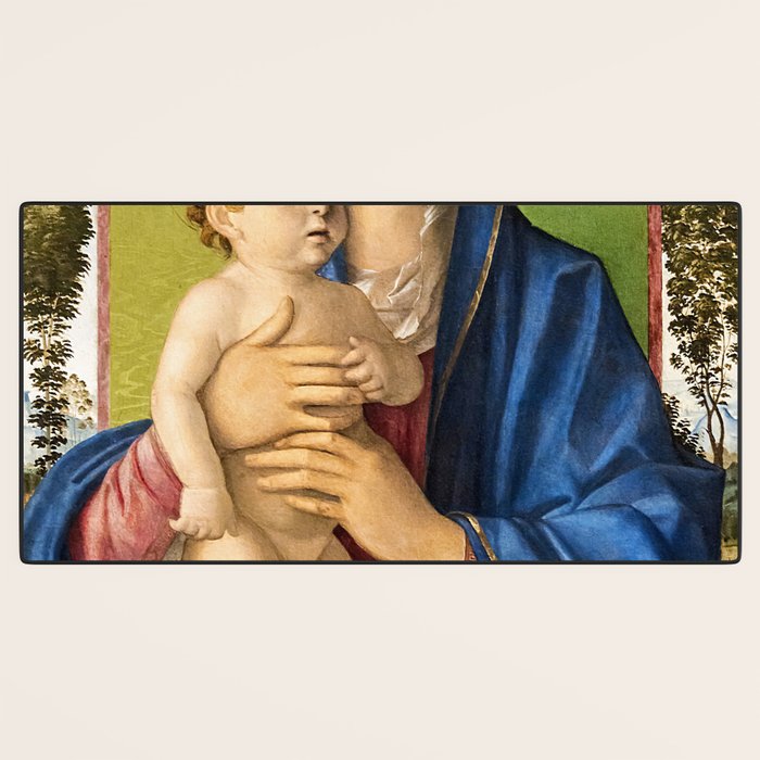 Giovanni Bellini "Madonna of the Small Trees (Madonna degli Alberetti)" Desk Mat Gallery Image 3