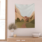 Morning Walk Wall Tapestry Gallery Image 2