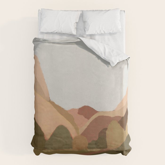 Morning Walk Duvet Cover Gallery Image 1