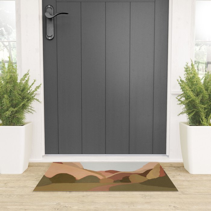 Morning Walk Welcome Mat Gallery Image 3