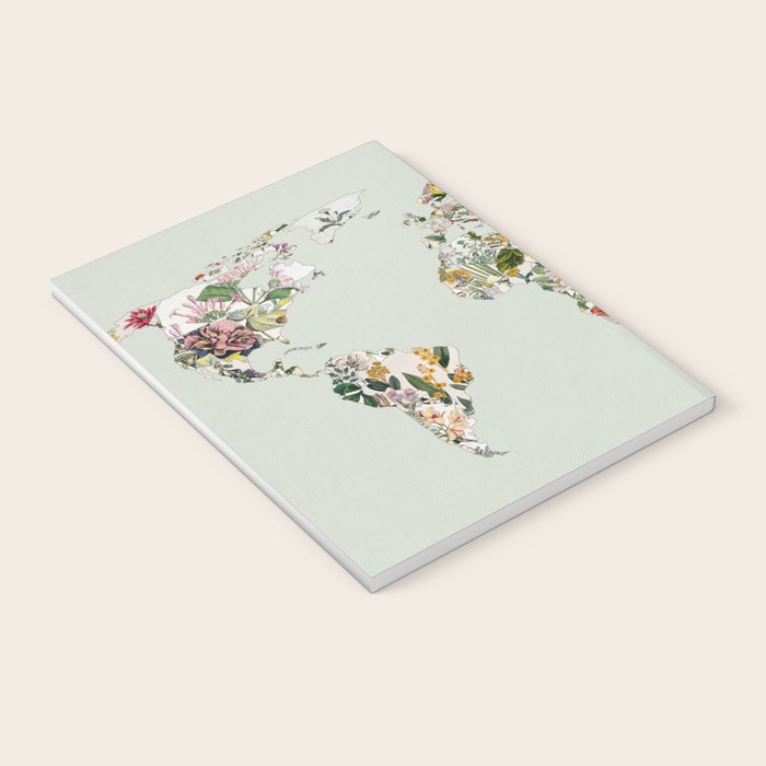 Vintage Botanical World Green Notebook Gallery Image 3