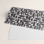 Abstract Linocut Pattern #3 Wrapping Paper Gallery Image 2