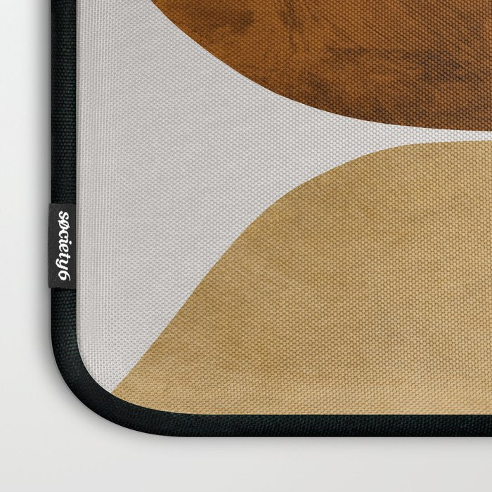 Gold Flower Laptop Sleeve Gallery Image 3