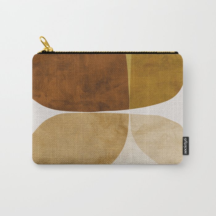 Gold Flower Carry All Pouch Gallery Image 1