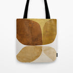 Gold Flower Tote Bag Gallery Image 1