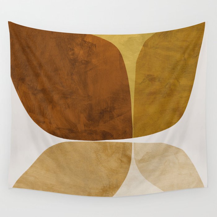 Gold Flower Wall Tapestry Gallery Image 4