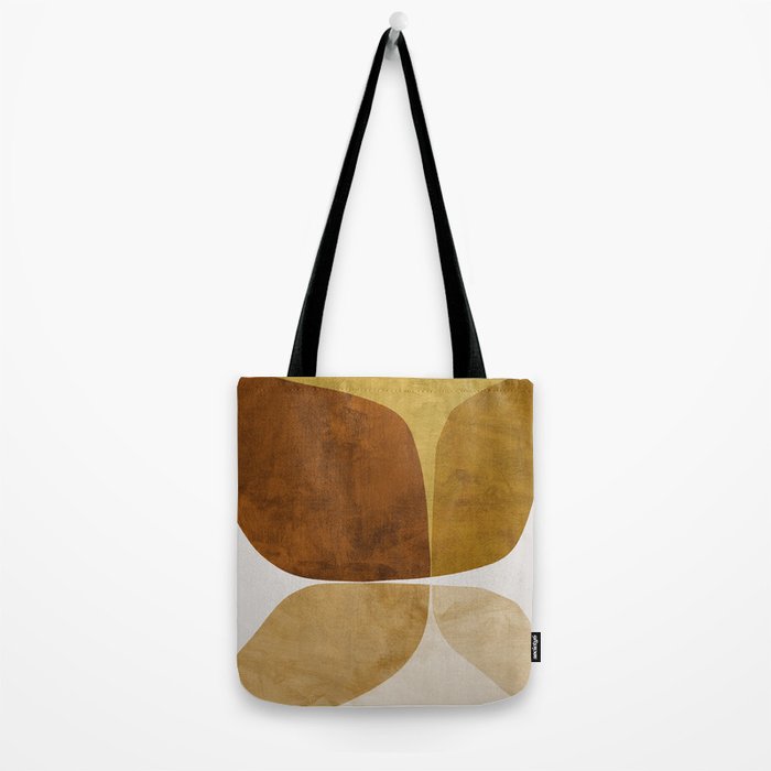 Gold Flower Tote Bag Gallery Image 2