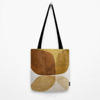Gold Flower Tote Bag Gallery Image 2