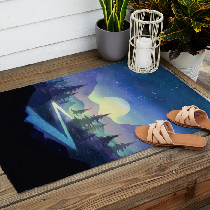 Touching the Stars Outdoor Rug Gallery Image 2