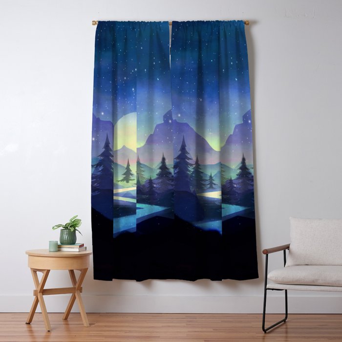 Touching the Stars Window Curtain Gallery Image 5