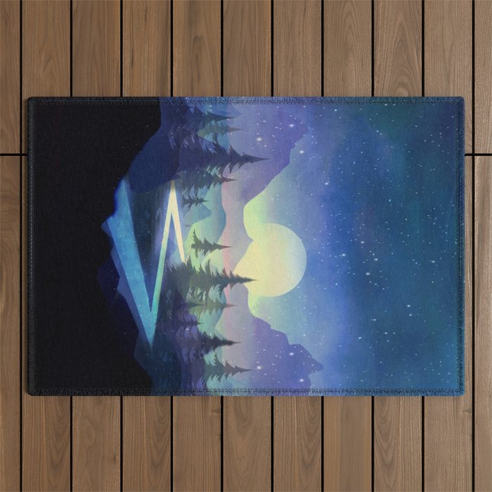 Touching the Stars Outdoor Rug Gallery Image 1