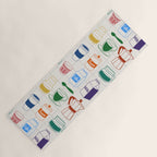 Cafe time Yoga Mat Gallery Image 1