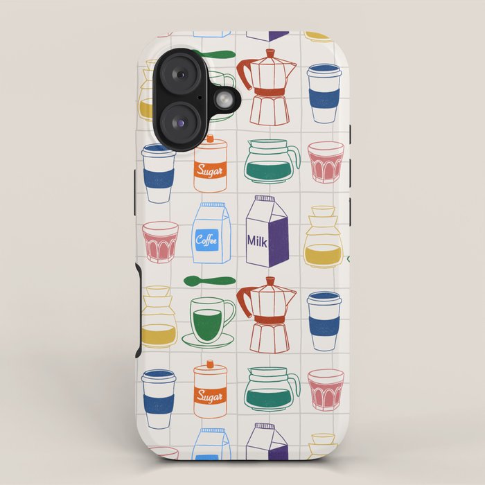Cafe time iPhone Case Gallery Image 1