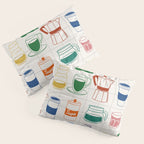 Cafe time Pillow Sham Gallery Image 3