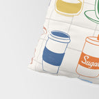 Cafe time Pillow Sham Gallery Image 4