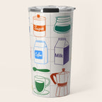 Cafe time Travel Mug Gallery Image 1