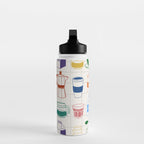 Cafe time Water Bottle Gallery Image 3