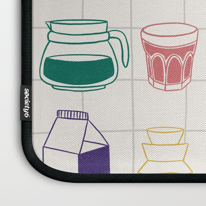 Cafe time Laptop Sleeve Gallery Image 3
