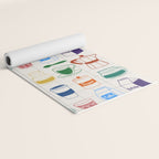 Cafe time Yoga Mat Gallery Image 2