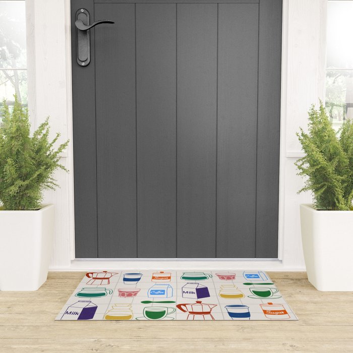 Cafe time Welcome Mat Gallery Image 3