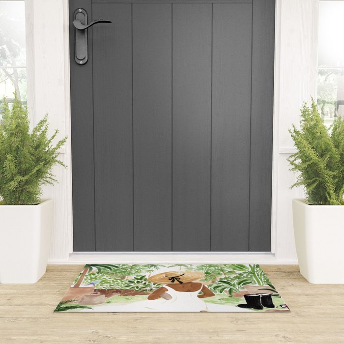Gardener III Welcome Mat Gallery Image 3