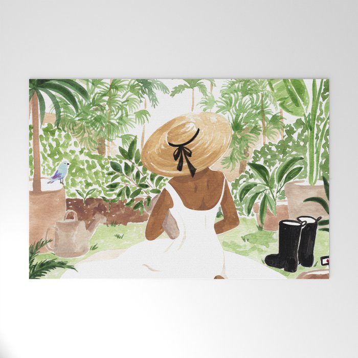 Gardener III Welcome Mat Gallery Image 1