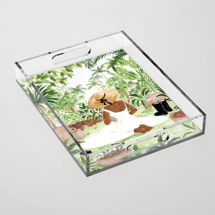 Gardener III Acrylic Tray Gallery Image 1