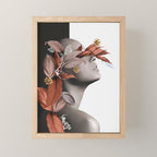 Floral Portrait 10 Mini Art Print Gallery Image 1
