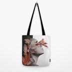 Floral Portrait 10 Tote Bag Gallery Image 2