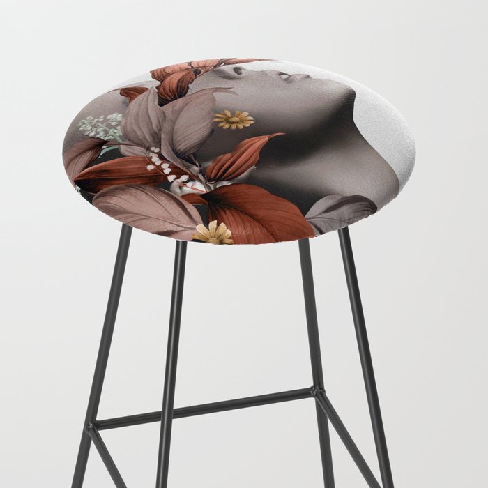 Floral Portrait 10 Stool Gallery Image 2