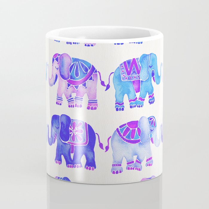 Elephant Collection - Indigo Palette Coffee Mug Gallery Image 4