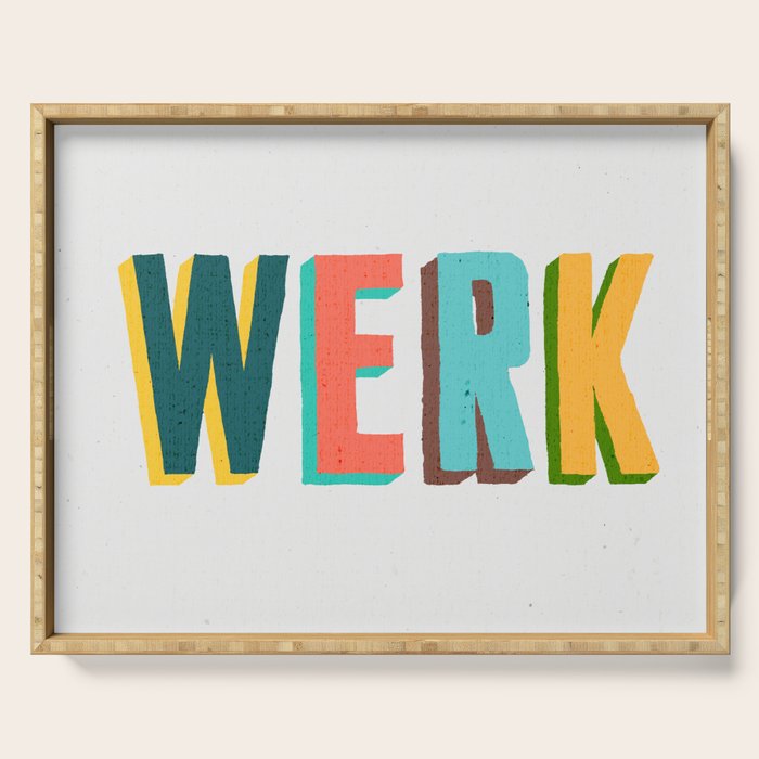 Werk Serving Tray Gallery Image 1
