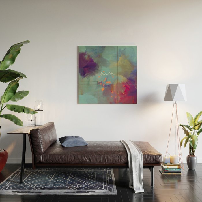 Breathe Wood Wall Art Gallery Image 2