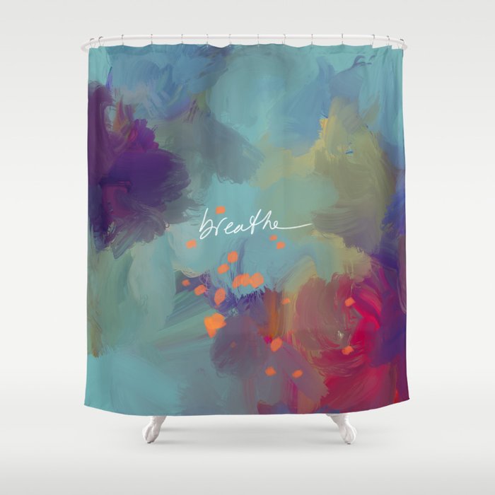 Breathe Shower Curtain Gallery Image 1