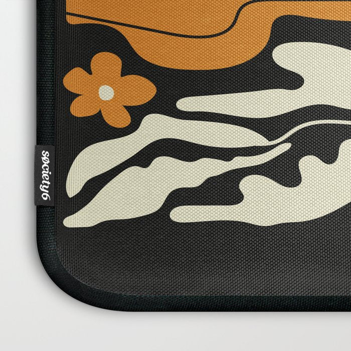 Golden Vase 02 | Summer Bloom: Matisse Night Edition Laptop Sleeve Gallery Image 3