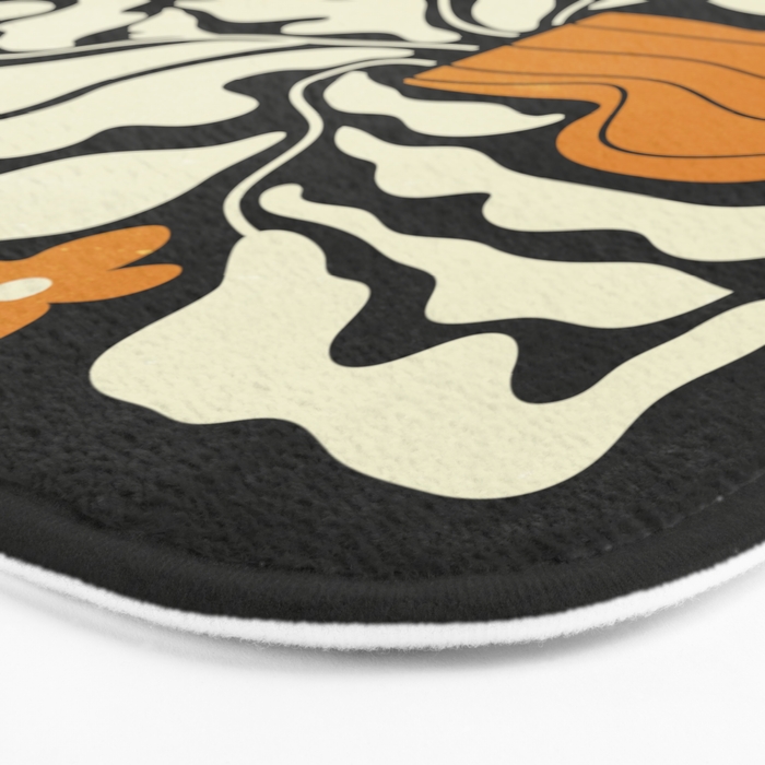 Golden Vase 02 | Summer Bloom: Matisse Night Edition Bath Mat Gallery Image 3
