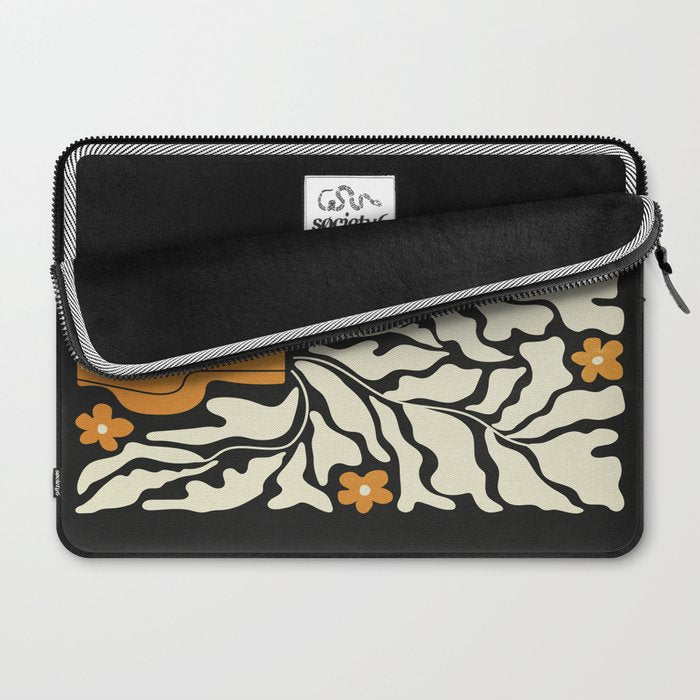 Golden Vase 02 | Summer Bloom: Matisse Night Edition Laptop Sleeve Gallery Image 2